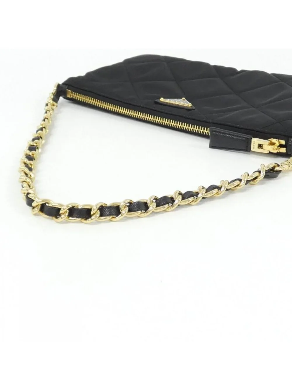 Prada 1 Pouch Gold
